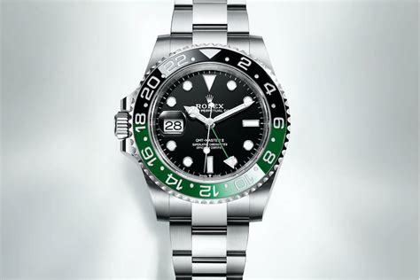 rolex zwart groen